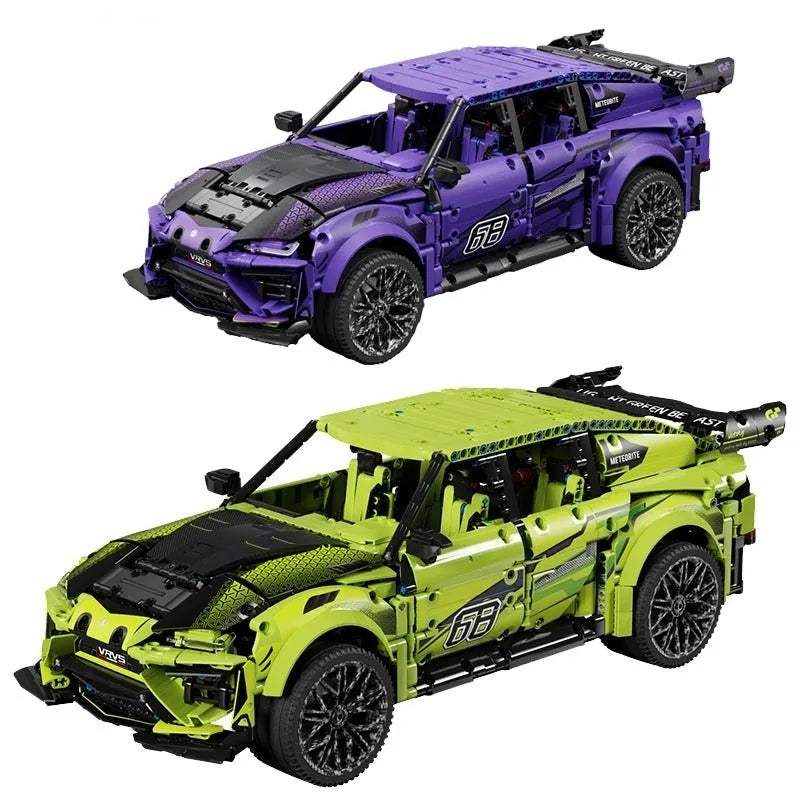 Building Blocks MOC Tech RC Off-Road Motorized Sports SUV Bricks Toy - 11