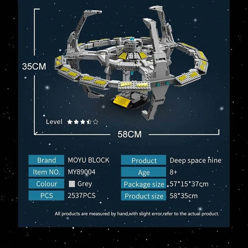 Building Blocks Spacecraft MOC Deep Space 5 Station Bricks Toy - 4