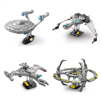 Thumbnail for Building Blocks Spacecraft MOC Deep Space 5 Space Station Bricks Toy Construction Set Toys - 5
