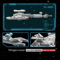 Thumbnail for Building Blocks Spacecraft MOC Tlingen D7 Battleship Spaceship Bricks Toy - 5
