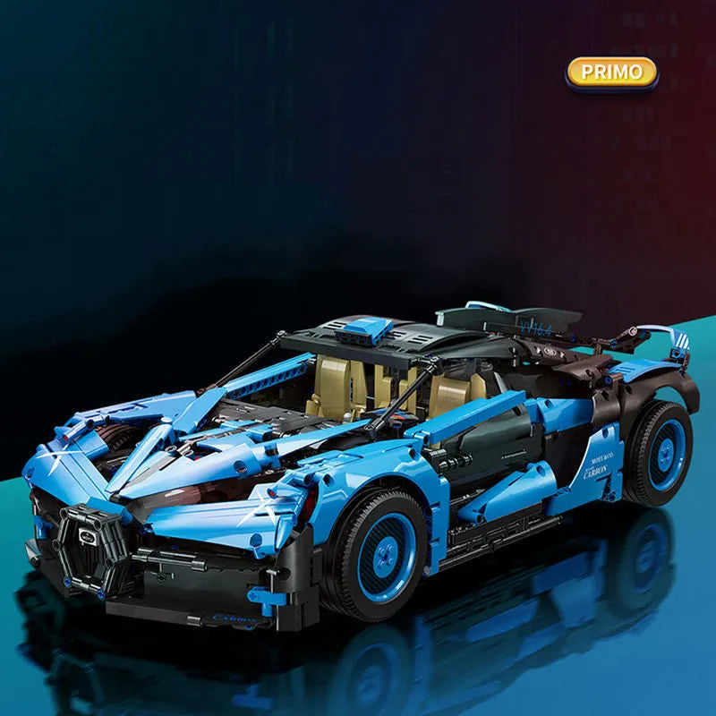 Building Blocks Tech Building Block MOC Bugatti Bolide Sports Car Bricks Toy Construction Set Toys - 13