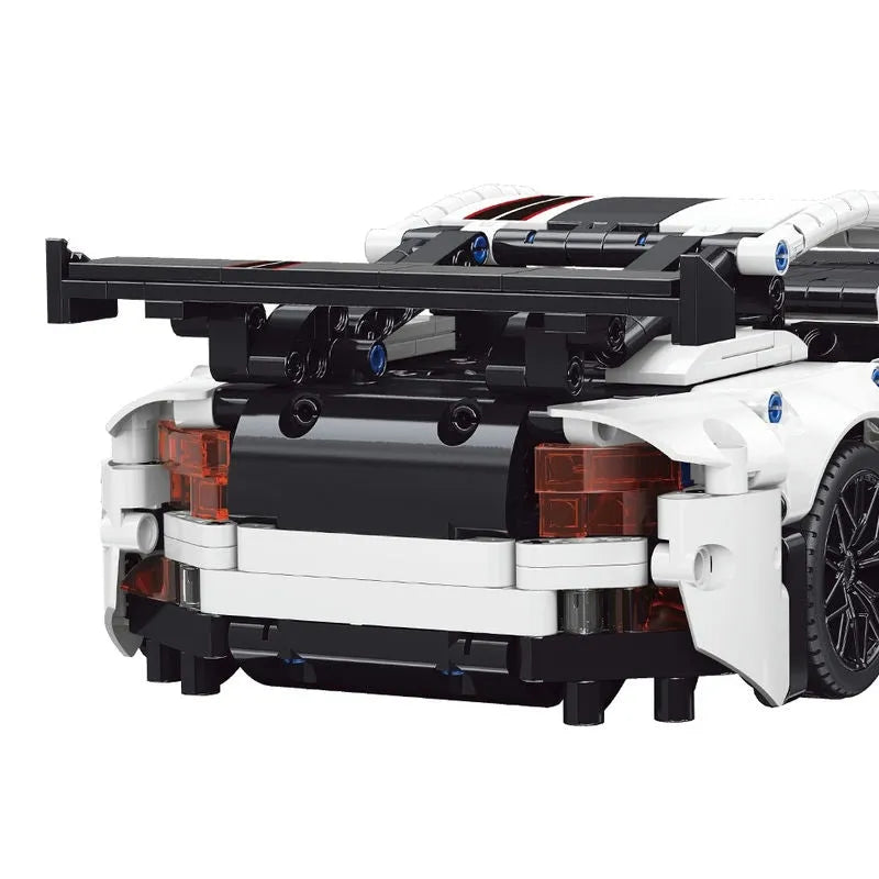 Building Blocks Tech MOC Dodge Viper GTR Racing Car Bricks Toy 88317 - 6