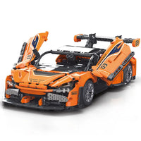 Thumbnail for Building Blocks Tech MOC God Of War Drag Racing Car Bricks Toy 88313 - 1