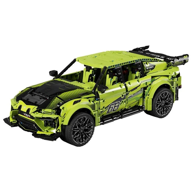 Building Blocks Tech MOC Off-Road Sports Car Racing SUV Bricks Toys - 6
