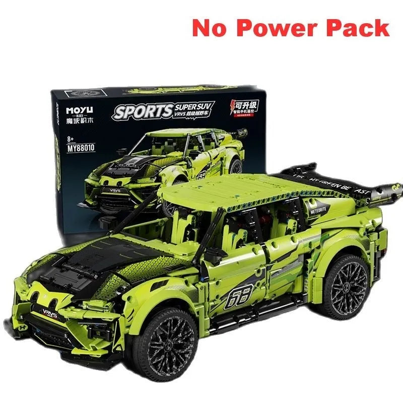 Building Blocks Tech MOC Off-Road Sports Car Racing SUV Bricks Toys Construction Set Toys - 10