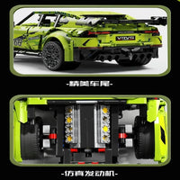 Thumbnail for Building Blocks Tech MOC RC Motorized Off-Road Sports SUV Bricks Toys Construction Set Toys - 5