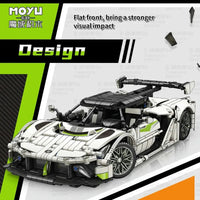 Thumbnail for Building Blocks Technical MOC 88319 JESKO Racing Sports Car Bricks Toys - 3