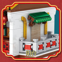 Thumbnail for Building Blocks Creator Expert Ancient China Town Painting Workshop Bricks Toy - 7