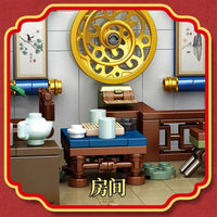 Thumbnail for Building Blocks Creator Expert Ancient China Town Painting Workshop Bricks Toy - 6