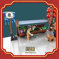 Thumbnail for Building Blocks Creator Expert Ancient China Town Street Bricks Toy - 5