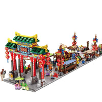 Thumbnail for Building Blocks Creator Expert Ancient China Town Street Bricks Toy - 1