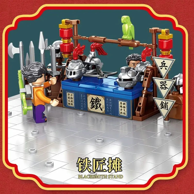 Building Blocks Creator Expert Ancient China Town Street Bricks Toy - 7