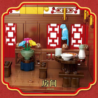 Thumbnail for Building Blocks Creator Expert MOC Ancient China Town Street Bricks Toy - 4