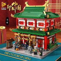 Thumbnail for Building Blocks Expert Creator Ancient China Town Pawnshop Bricks Toy Construction Set Toys - 2