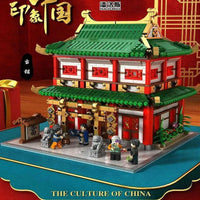 Thumbnail for Building Blocks Expert Creator Ancient China Town Pawnshop Bricks Toy Construction Set Toys - 5