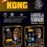 Thumbnail for Building Blocks Idea Expert MOC King Kong Head Bricks Toys 687402 - 2