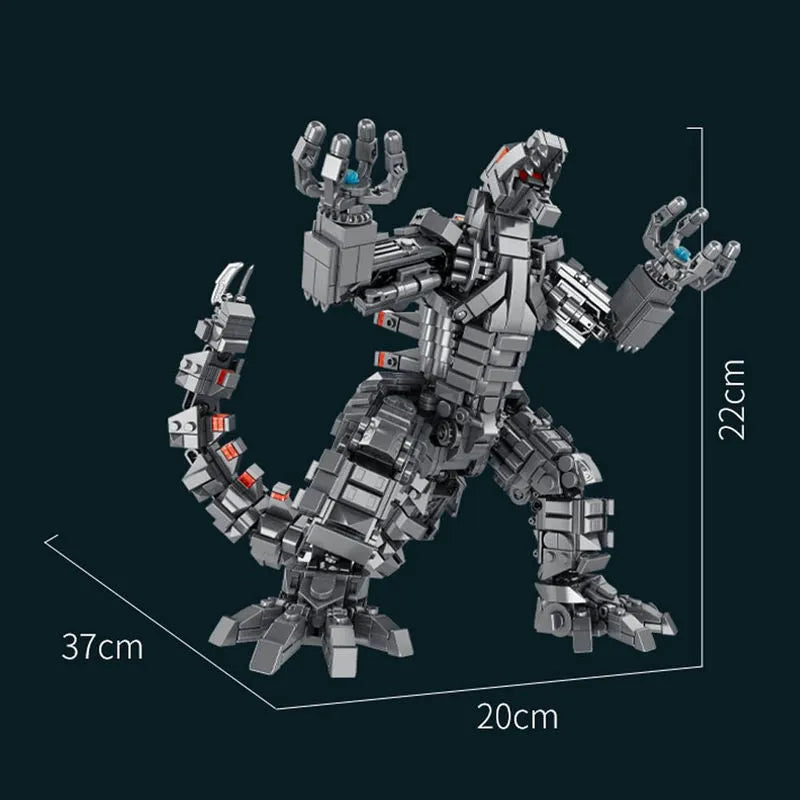 Building Blocks Ideas Expert MOC Mecha Godzilla Bricks Toy 687006 - 5