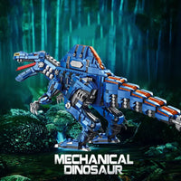 Thumbnail for Building Blocks Jurassic Dinosaur MOC Mechanical Spinosaurus Bricks Toy Construction Set Toys - 7