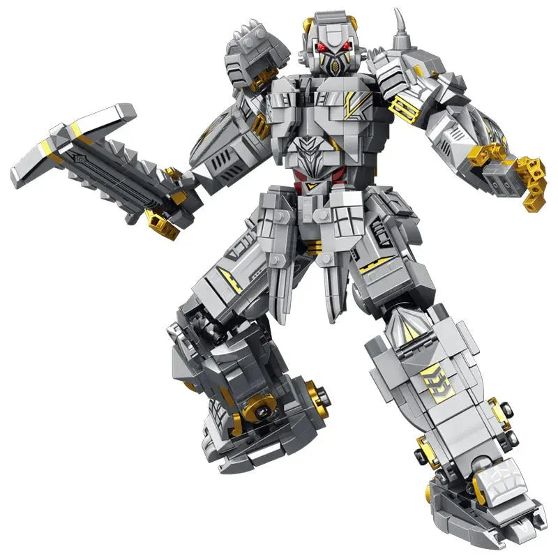 Building Blocks Mecha Of Steel Mech Megatron Transformer Robot Bricks Toy Construction Set Toys - 1