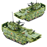 Thumbnail for Building Blocks Military China Amphibious Infantry Tank Bricks Toys - 1