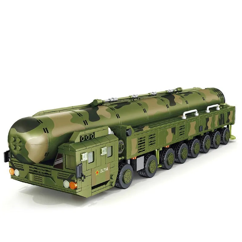 Building Blocks Military DF41 Intercontinental Nuclear Missiles Bricks Toy - 1