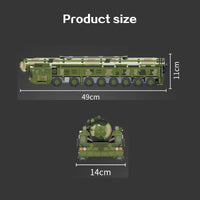 Thumbnail for Building Blocks Military DF41 Intercontinental Nuclear Missiles Bricks Toy - 3