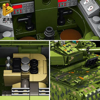 Thumbnail for Building Blocks Military MOC China Type 99 Main Battle Tank Bricks Toys - 4