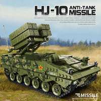 Thumbnail for Building Blocks Military MOC WW2 Red Arrow Anti-tank Missile Bricks Toys Construction Set Toys - 2