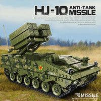 Thumbnail for Building Blocks Military MOC WW2 Red Arrow Anti-tank Missile Bricks Toys - 2