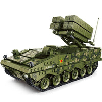 Thumbnail for Building Blocks Military MOC WW2 Red Arrow Anti-tank Missile Bricks Toys Construction Set Toys - 1