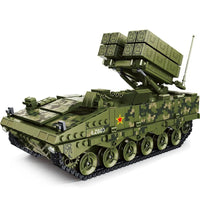Thumbnail for Building Blocks Military MOC WW2 Red Arrow Anti-tank Missile Bricks Toys - 1