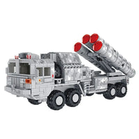 Thumbnail for Building Blocks Military WW2 Air Defense Rocket Truck Bricks Toys - 1