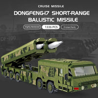 Thumbnail for Building Blocks Military WW2 DF100 Ballistic Cruise Missile Bricks Toys Construction Set Toys - 4