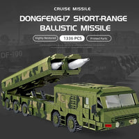 Thumbnail for Building Blocks Military WW2 DF100 Ballistic Cruise Missile Bricks Toys - 4