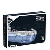 Thumbnail for Building Blocks Military WW2 MOC German Navy VIIC U-552 Submarine Bricks Toy - 10