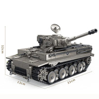 Thumbnail for Building Blocks Military WW2 MOC Tiger 1 Heavy Battle Tank Bricks Toy - 4