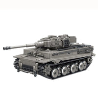 Thumbnail for Building Blocks Military WW2 MOC Tiger 1 Heavy Battle Tank Bricks Toy