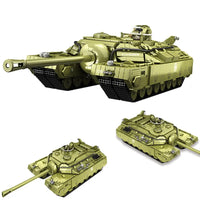 Thumbnail for Building Blocks Military WW2 MOC USA Army T28 Heavy Battle Tank Bricks Toy - 3