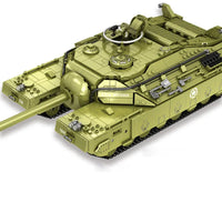 Thumbnail for Building Blocks Military WW2 MOC USA Army T28 Heavy Battle Tank Bricks Toy - 1