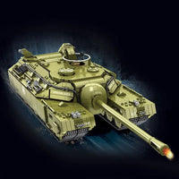 Thumbnail for Building Blocks Military WW2 MOC USA Army T28 Heavy Battle Tank Bricks Toy - 2