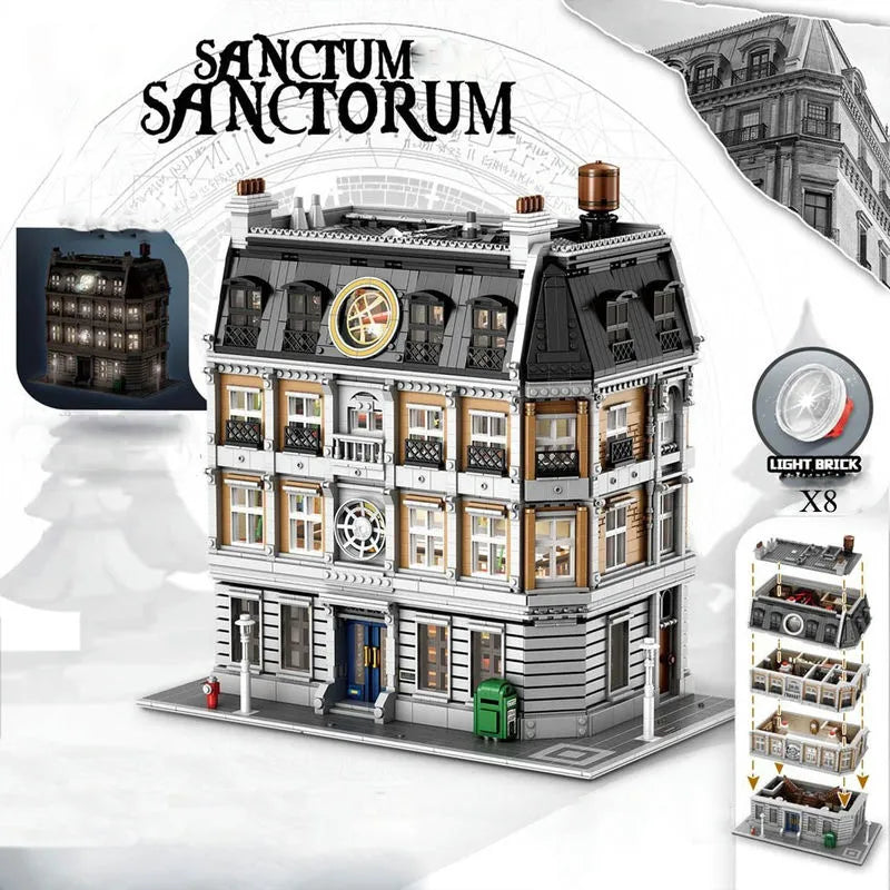 Building Blocks MOC 613001 Super Hero Movie Sanctum Sanctorum Bricks Toy - 3