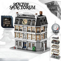 Thumbnail for Building Blocks MOC 613001 Super Hero Movie Sanctum Sanctorum Bricks Toy - 3
