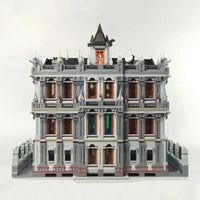 Thumbnail for Building Blocks MOC 613002 Expert Creator City Lunatic Hospital Bricks Toys - 8
