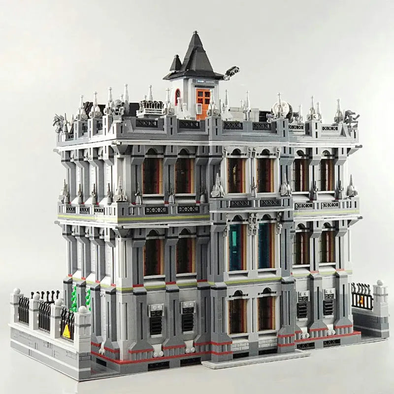 Building Blocks MOC 613002 Expert Creator City Lunatic Hospital Bricks Toys - 6