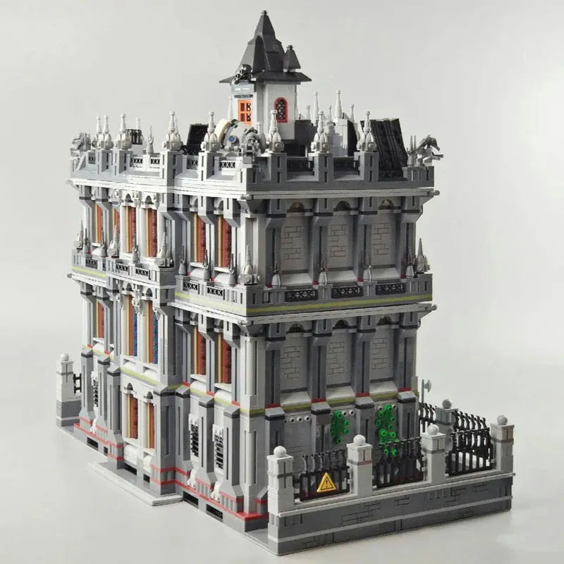 Building Blocks MOC 613002 Expert Creator City Lunatic Hospital Bricks Toys - 7
