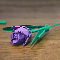 Thumbnail for Building Blocks MOC Bouquet Flower Romantic Bricks Rose Toys - 20
