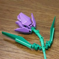 Thumbnail for Building Blocks MOC Bouquet Flower Romantic Bricks Rose Toys - 11