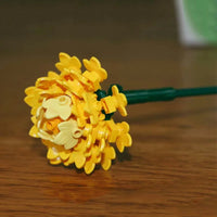 Thumbnail for Building Blocks MOC Bouquet Flower Romantic Bricks Rose Toys - 17