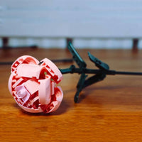 Thumbnail for Building Blocks MOC Bouquet Romantic Flower Rose Bricks Toys - 4