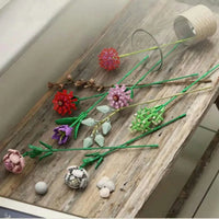 Thumbnail for Building Blocks MOC Bouquet Romantic Flower Rose Bricks Toys Construction Set Toys - 9